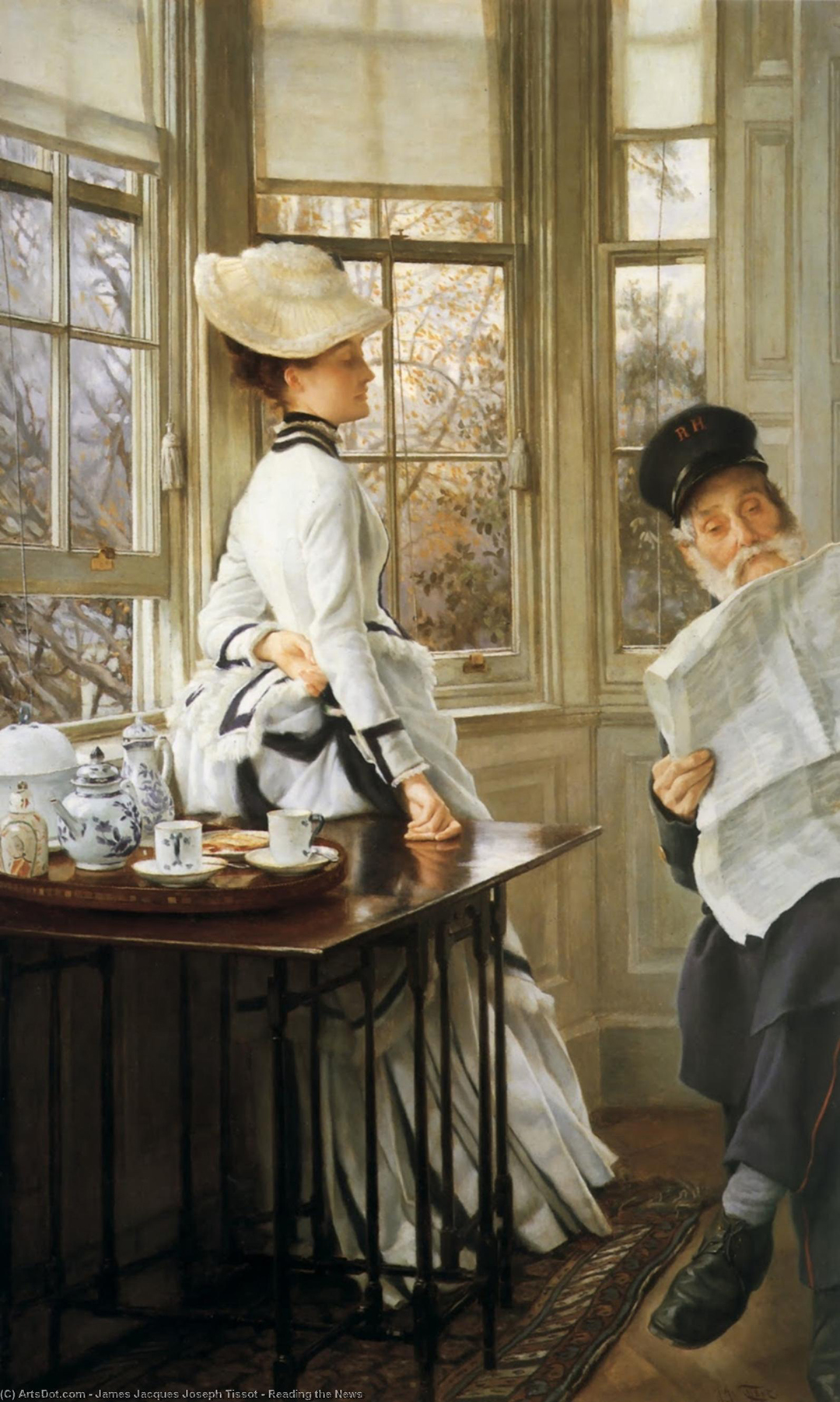 james-tissot-reading-the-news
