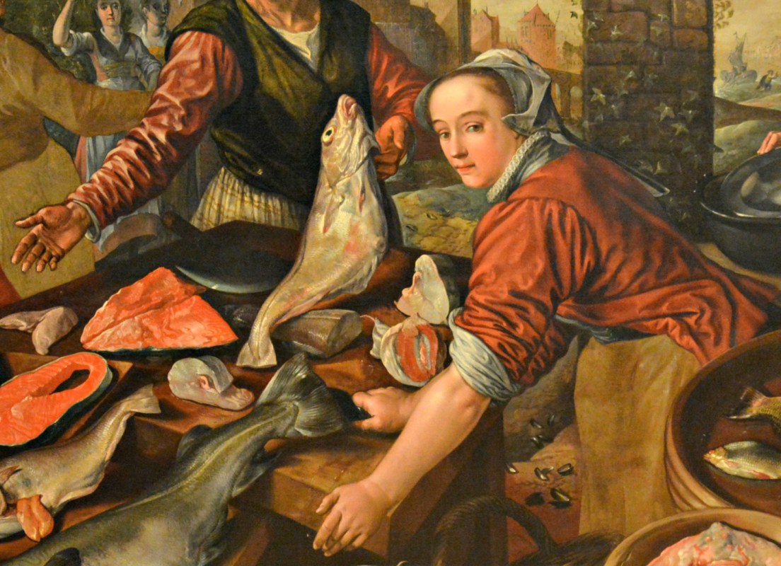 beuckelaer-particolare-mercato-del-pesce